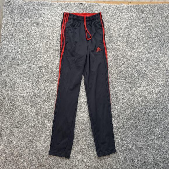 Adidas Pants Mens Small Track Athletic Three Stripe Pocket - Picture 1 of 15